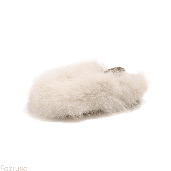 Fozruso Cozy Winter Slippers For Girls Fleece Lined Shoes With Sole For Indoor And Outdoor Use Soft Warm Comfortable Footwear For Toddler And,Girls Slippers Sizes 8 Little Kid(2-2.5 Years)