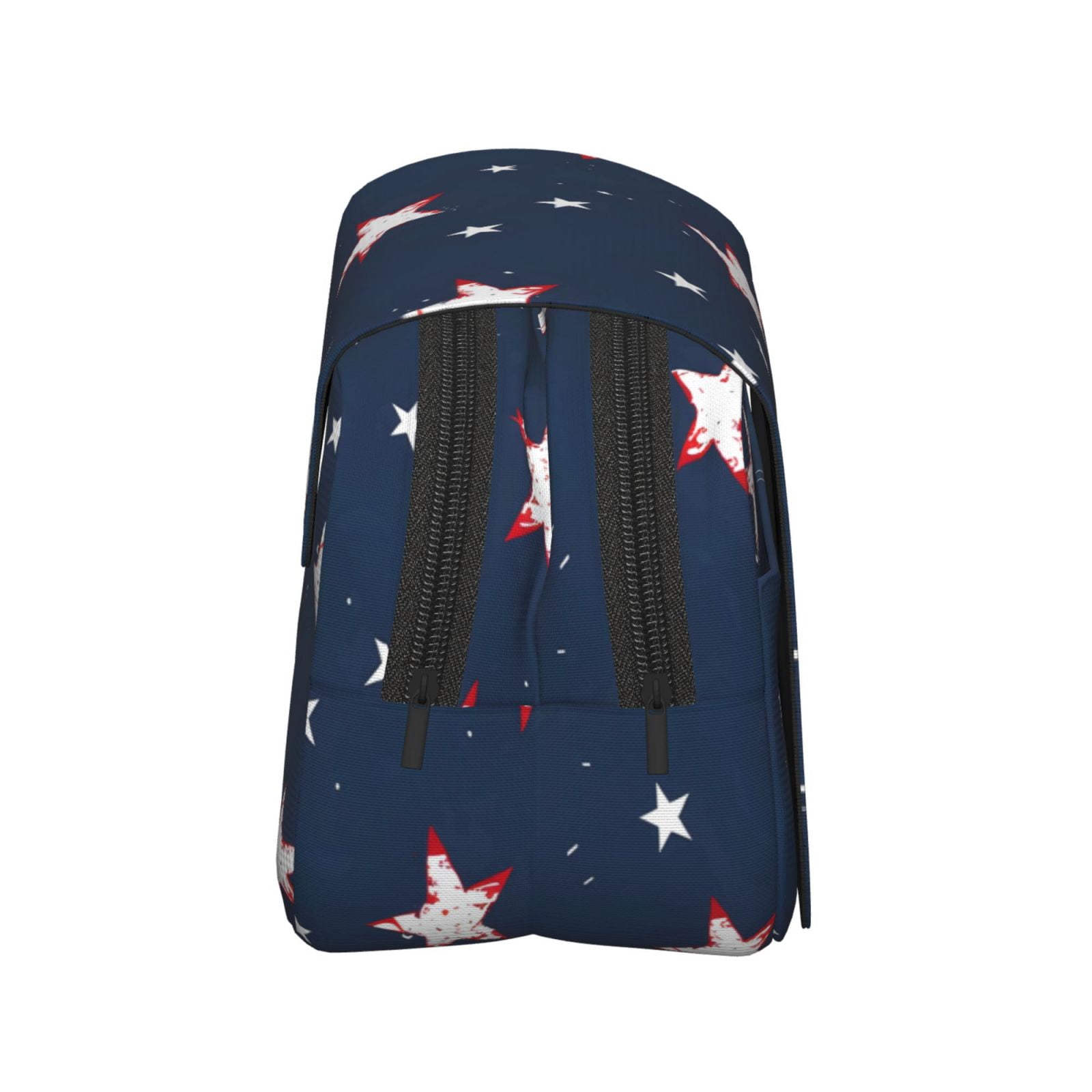 Large-Capacity Flip-Top Double-Layer Pencil Case, Multi-Functional Pocket Pen Case, Durable Stationery Organizer Independence Day Theme Star (12)