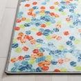 thumbnail image 5 of SAFAVIEH Kids Playhouse Colorful Dots Machine Washable Area Rug, Ivory/Blue, 7'9" x 10', 5 of 13
