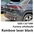 thumbnail image 2 of 1.52*18 película de vinilo láser negra de arco iris brillante envoltura de plástico automotriz garantía de calidad de envoltura de plástico automotriz, 2 of 5