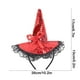 thumbnail image 3 of Diadema de Sombrero de Bruja para Disfraz de Halloween, Accesorios para Vestido, Diademas con Lazo, Accesorio de Fiesta, Accesorios de Fotografía, Decoración para La Cabeza de Halloween, 3 of 6