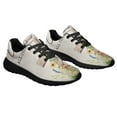 thumbnail image 6 of With God All Things Are Possible Wooden Cross Flowers Shoes Sneakers Black Size 5, 6 of 7