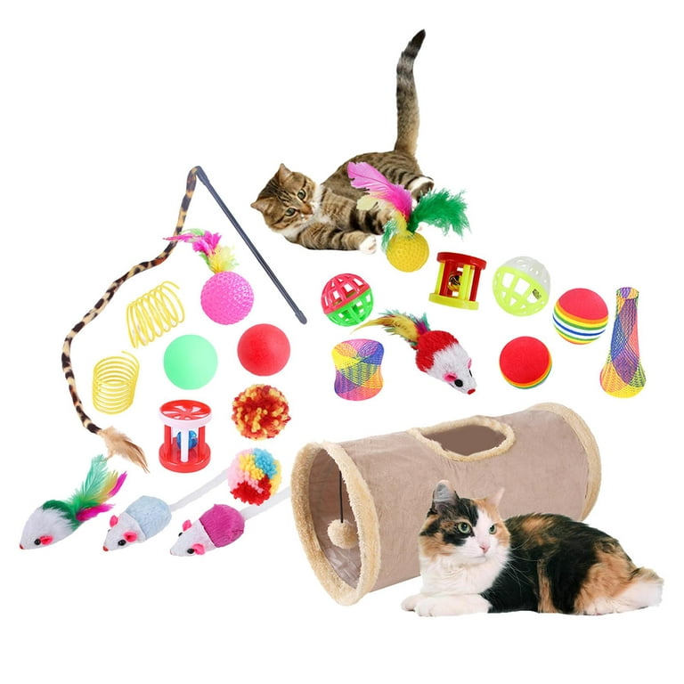 Best Interactive Toys for Cats  Cat Puzzles, Spring Toys & Tunnels