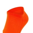 thumbnail image 4 of Men's Falke 16609 Cool Kick No Show Plush Sneaker Sock (Flash Orange S), 4 of 5