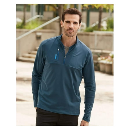 - Adidas Golf Mixed Media Quarter-Zip Jacket