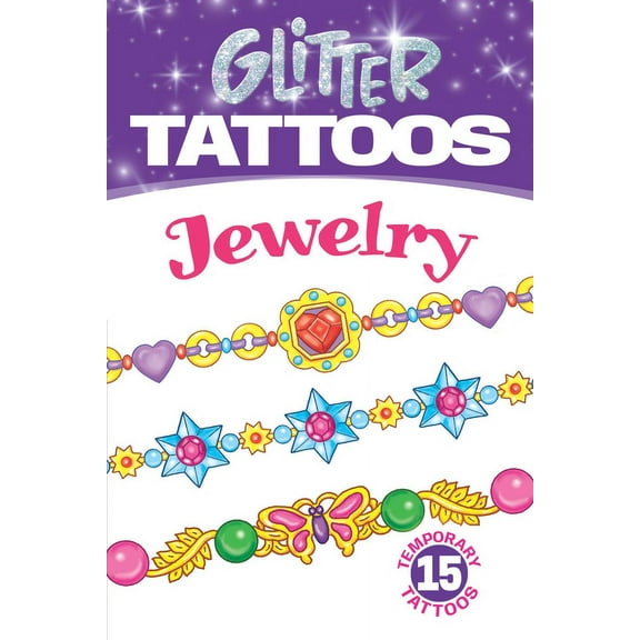 Dover Little Activity Books: Fashion Glitter Tattoos Jewelry, (Paperback)