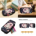 thumbnail image 4 of Jeiento Backpack and Lunch Box Set for Kids Boys Girls Elementary, 16 Inch Water Resistant Large Capacity Bookbag 5 Pcs Space Axolotl Backpack with Pencil Case, Bottle Holder, Keychain, 4 of 6
