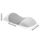 thumbnail image 3 of Almohada de soporte lumbar de espuma | Cojín de espalda ergonómico para aliviar el dolor lumbar | Espuma de alta densidad premium | Funda transpirable extraíble | Silla de oficina con sofá cama, 3 of 6