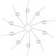 thumbnail image 4 of Resortes de podadora reemplazables, resortes de podadora de largo alcance, suministro de jardín de repuesto, 10 Uds., 4 of 6