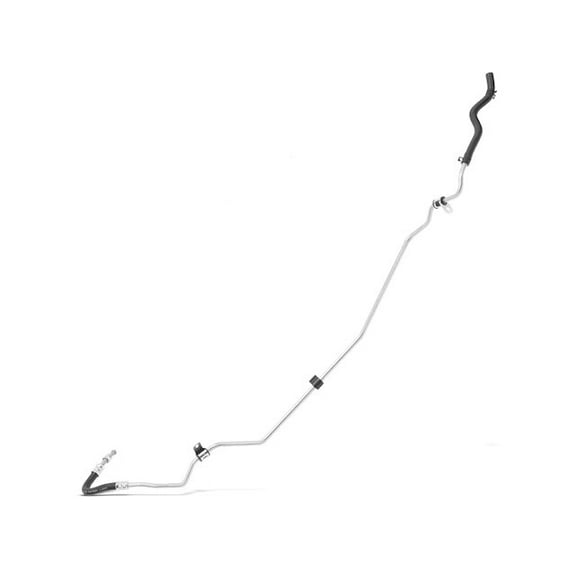 Power Steering Return Line Hose Assembly 1 - Compatible with 2007 - 2009 Hyundai Santa Fe 2.7L V6 2008