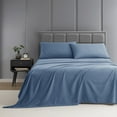 thumbnail image 5 of Nestl Queen Sheets Set, 1800 Series 4 Piece Sheets Queen Set, Luxury Soft Microfiber Queen Size Bed Sheets Set, Blue Heaven, 5 of 10