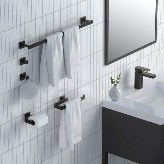 Kibi Blaze 5 Piece Bathroom Hardware Set
