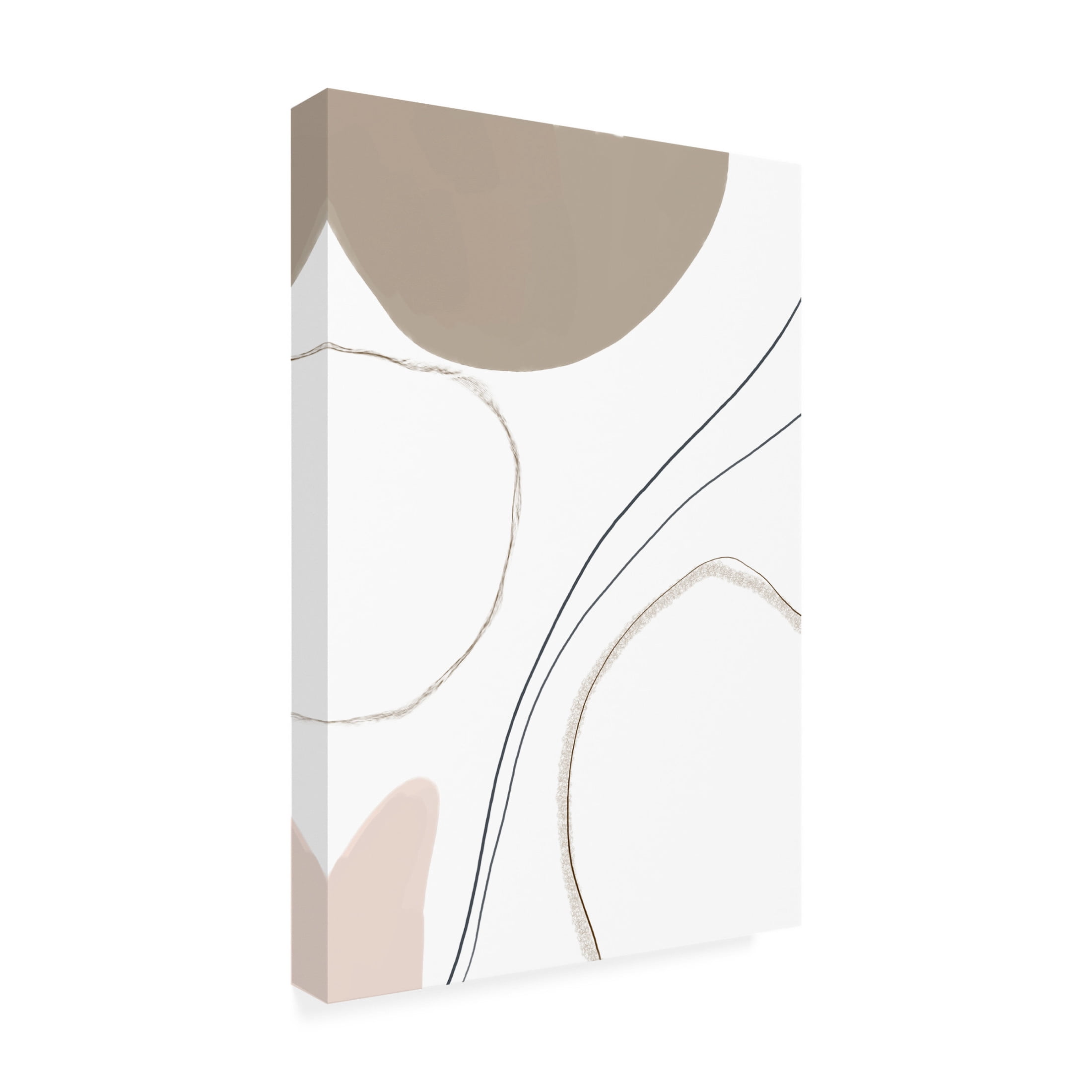 Trademark Fine Art Melloi Art Prints Abstract Line Art Canvas Wall Art