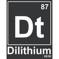 thumbnail image 2 of Women's Star Trek Dilithium Element #87 Racerback Tank Top Black Heather Small, 2 of 4