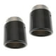 thumbnail image 1 of 2 uds 80mm-101mm tubo de de fibra de carbono embellecedor de punta de coche silenciador de cola negro para Styling DYNWAVEMX Silenciador de escape de coche, 1 of 8
