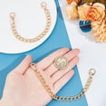 thumbnail image 4 of 2pcs 2pcs 7.95" Purse Strap Extenders Bag Extender Chain with Lobster Claw Clasps Handbags Purse Extender Chain Purse Strap Replacement Crossbody Bags Purse Clutches Handles with Metal Buckles, 4 of 6
