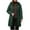 🔥 Green, variant on Sentmoon Women's Winter Coat Women's Jackets Cute Christmas Gifts Women's Solid Color Long-sleeved Hooded Fashion Padded Jacket Fall and Winter for Travel and Packable Convenience