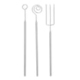 thumbnail image 6 of NICEXMAS Baking Supplies Dipping Fork Silver 3Pcs 7.9Inches, 6 of 8