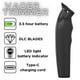 thumbnail image 2 of Recortadora suprema Vader ST3778 | Barber Liner Recortadora de barba para hombre (tiempo de funcionamiento de 210 minutos) Cortapelos inalámbricos DLC T Blade | Negro, 2 of 5
