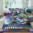 thumbnail image 2 of Miles From Tomorrowland Themed Bed Sheet Set Three Piece Set 53x79 In ches Comfortable And Skin Friendly Unique Design Creating A Star Studded Night Home Gifts For Family Friends fans, 2 of 6
