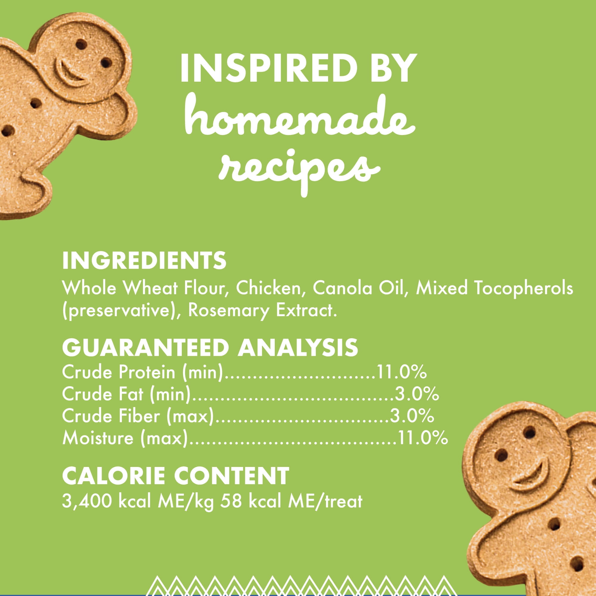 Buddy Biscuits 16 oz. Box of Whole Grain Crunchy Dog Treats Made with Natural Roasted Chicken