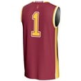 thumbnail image 3 of Unisex GameDay Greats #70 Maroon Arizona State Sun Devils Lightweight Basketball Jersey, 3 of 4