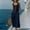 Navy 12, variant on Karymi Summer Tops for Women 2025 2-Piece Outfit, Square Neck Sleeveless Button Front Tank Top   Elastic Waist Wide Leg Capri Pants, Summer Vacation Set Short Sleeve Shirts for Women