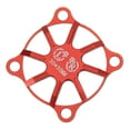 thumbnail image 2 of Cubierta de ventilador de refrigeración RC, pequeña cubierta de ventilador de refrigeración de aleación de aluminio para motor eléctrico de coche de control remoto ESC, 30 x 30 mm, color rojo, 2 of 14
