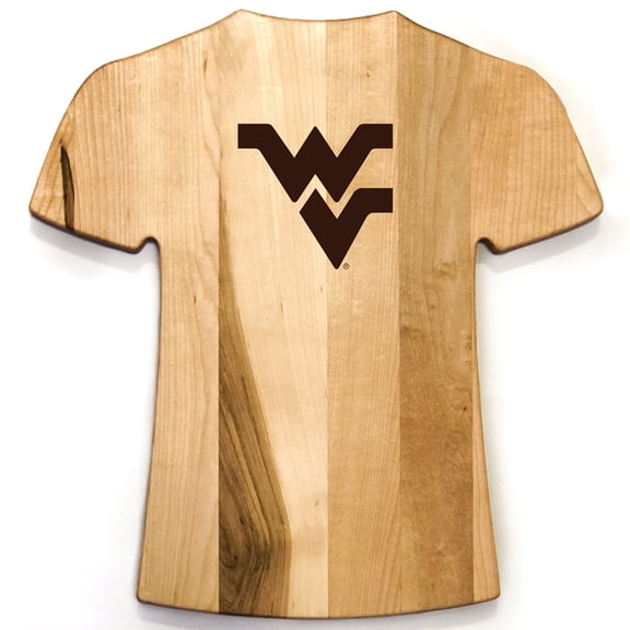 Baseball BBQ West Virginia Mountaineers Jersey Style Cutting Board