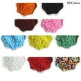 thumbnail image 2 of Bangcool Perles de Rocaille 10 Couleurs Fait Main Bricolage Couleur Unie Perles pour Fabrication de Bracelets Perles Poney, 2 of 10
