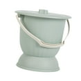 thumbnail image 2 of Gazechimp Chamber Pot Toilet Spittoon Urinal with Lid for Children Female Male Bedroom Green, 2 of 8