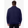 thumbnail image 3 of KingSize Men's Big & Tall Fleece 1/4 Zip Sweatshirt, 3 of 3