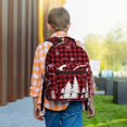 thumbnail image 6 of Rocae Christmas Tree Buffalo Plaid for Comfortable Student Backpack - Lightweight ,Durable School Bag Ideal for Middle School, High School, and College, 6 of 6