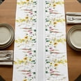 thumbnail image 5 of Table Runners 36 Inches Long Dress Scarves, Eucalyptus Leaves Farmhouse Kitchen Table Runner, Short Coffee Tablerunners, Spring Country Botanical Flowers Floral 13x36 Inch, 5 of 9