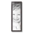 thumbnail image 2 of ArtToFrames 6x19" Dark Brown Picture Frame, Brown Wood Poster Frame, with Regular Glass and 2 (FBPL-4757), 2 of 7
