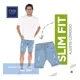 thumbnail image 5 of Bermuda De Mezclilla Para Hombre Slim Short De Moda Casual, 5 of 8