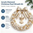 thumbnail image 6 of 2D DIY Christmas Pearl Wreath Making Kit Craft Decoration Set 7.87x7.87in, 6 of 6