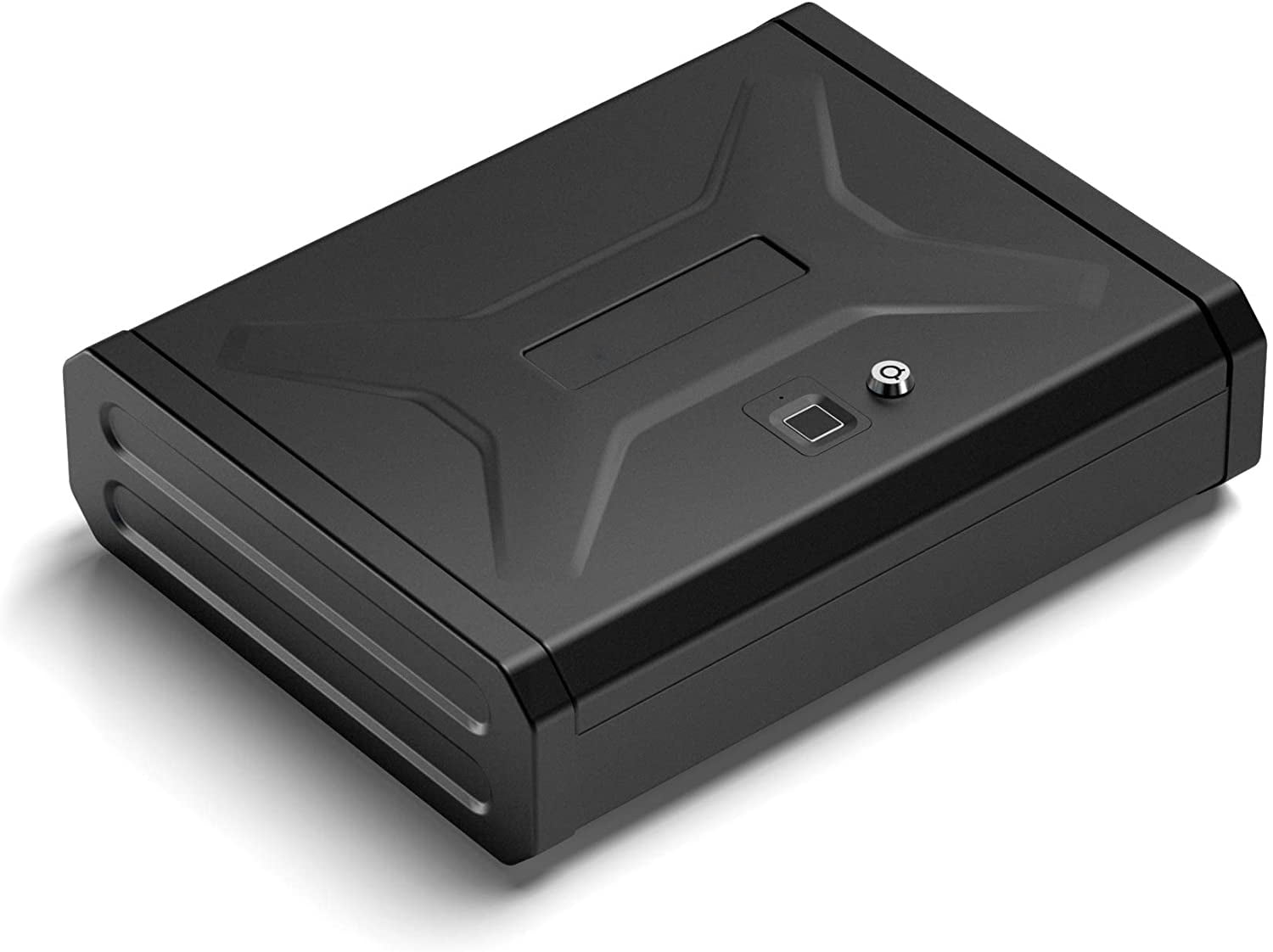 OWSOO Gun Safe with Fingerprint Identification and Biometric Lock
