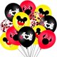 thumbnail image 3 of Globos de látex de Mickey Mouse de 12 pulgadas, suministros para fiestas, globos de Minnie rosa para decoración de bodas, fiestas de cumpleaños, 10 o 30 unidades, 3 of 5