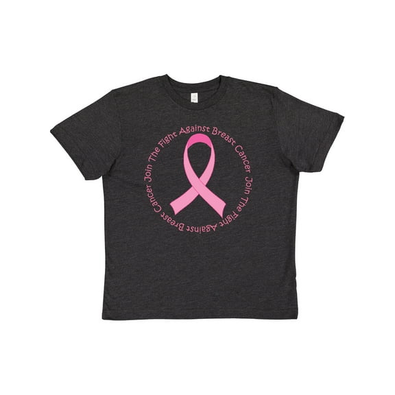 Inktastic Fight Against Breast Cancer Youth T-Shirt