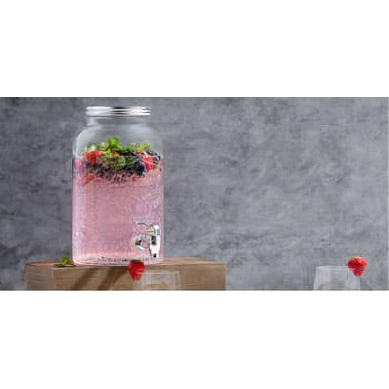 Hot Selling Clear High Borosilicate Glass Juice Mason Jar with