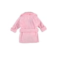 thumbnail image 2 of Albornoz Para NiñOs Y NiñAs, Color SóLido, Manga Larga, Cuello De Solapa, Ropa De Dormir XBTCLXEBCO Rosa；4-5 Años, 2 of 6