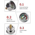 Pressure Gauge Air Pump Pressure Gauge 40mpa 6000psi Oil Filling Diving