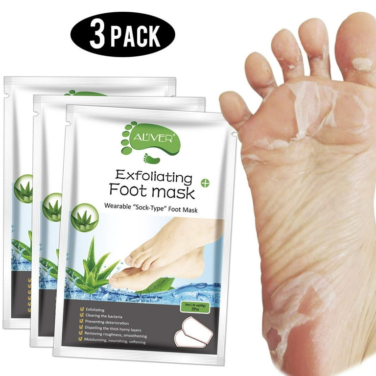 3packs=6pcs Baby Foot Peeling Renewal Foot Mask for Legs Remove Dead Skin  Smooth Exfoliating Socks Foot Care Socks For Pedicure - AliExpress