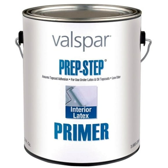 Valspar Brand 1 Gallon White Prep-Step Interior Latex Wallboard Primer 44-990 G - Pack of 4