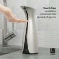 thumbnail image 4 of Umbra Otto 8.5 Oz. Nickel Automatic Soap Dispenser, 4 of 14