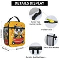 thumbnail image 6 of Insulated Lunch Bag - Reusable Lunch Tote for Office, Work, Picnic, Travel - Cartoon Panda with Ramen Design - Durable, Thermal Insulated, Leakproof for Adults - Playful, Premium Unisex, 6 of 6