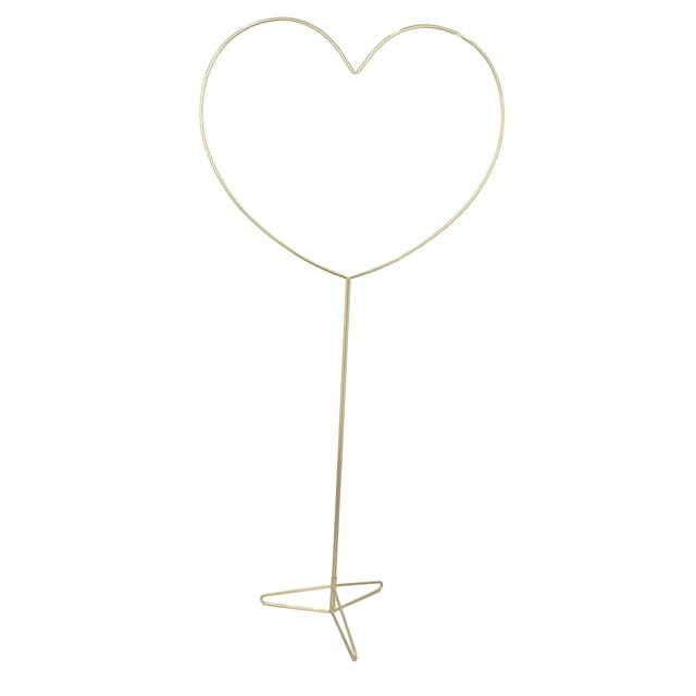 Rongfmy Balloon Holder Balloon Stand for Table Centerpieces Thanksgiving Anniversary Heart Shape