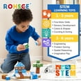 thumbnail image 4 of Magnetic Blocks Kids Building Toys, STEM Preschool Montessori Sensory Toys, Magnetic Building Blocks for Kids, Stacking Construction Toys for Boys and Girls, for Ages 3-12, 4 of 7