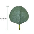 thumbnail image 3 of Hojas de eucalipto artificiales decorativas Yuarrent 400 piezas verde falsa para Baby Shower, 3 of 6